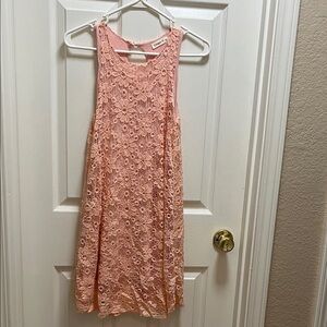 Ginger G Delicate Pink Lace Top